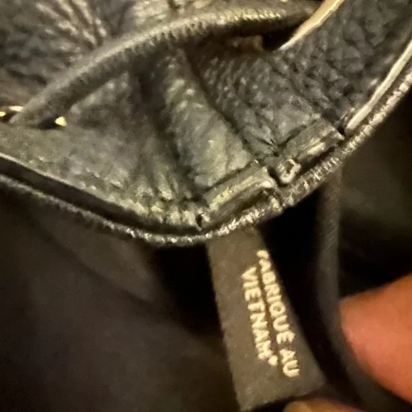 Coach Billie Black Pebble Leather Backpack - Picture 5 of 6